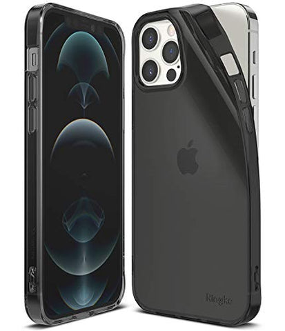 iPhone 12 / 12 Pro Back Cover Case | Air - Smoke Black