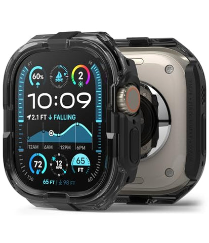 Apple Watch Ultra 2/1 Fusion Bumper Double - Layer Case - Black