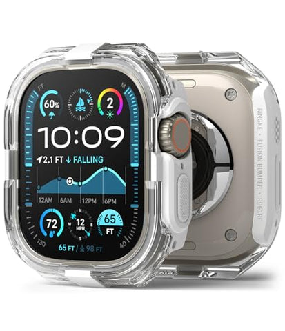 Apple Watch Ultra 2/1 Fusion Bumper Double - Layer Case - White