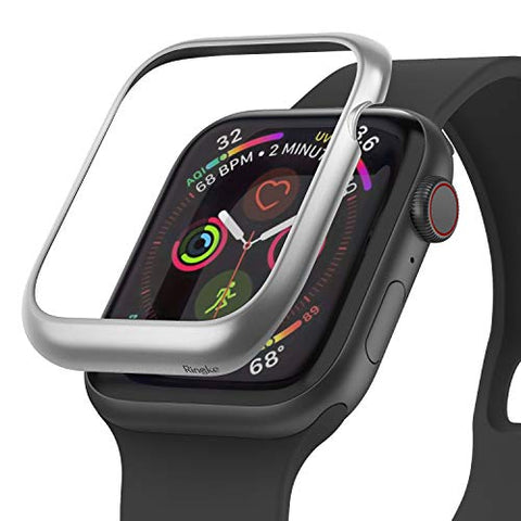 Bezel Styling for Apple Watch 44mm for Series 4 / 5 / 6 / SE - 44 (ST) - Matte Silver