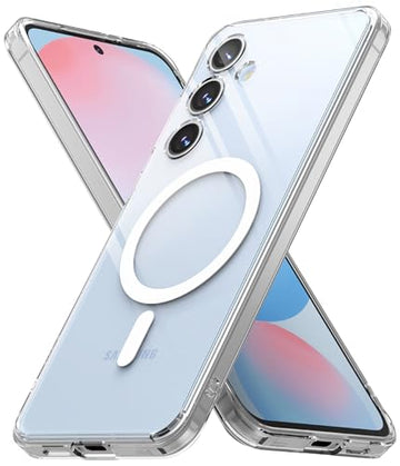 Samsung Galaxy S24 FE Back Cover Case | Fusion Magnetic - Clear