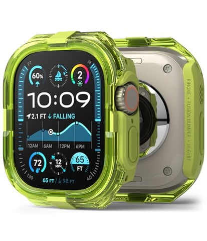 Apple Watch Ultra 2/1 Fusion Bumper Double-Layer Case - Neon Green