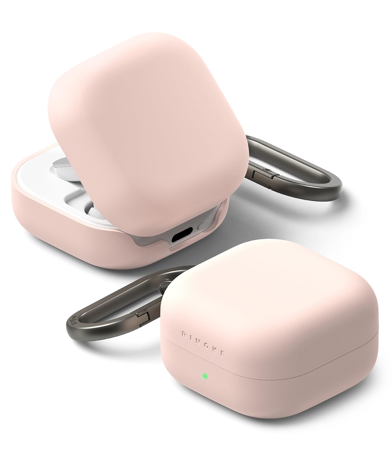 Best Samsung Galaxy Buds 4 Pro / Buds 4 Silicone Case - Pink Sand