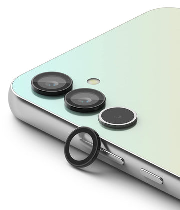 Samsung Galaxy A14 / A24 / A34 Camera Lens Screen Protector Glass - Black