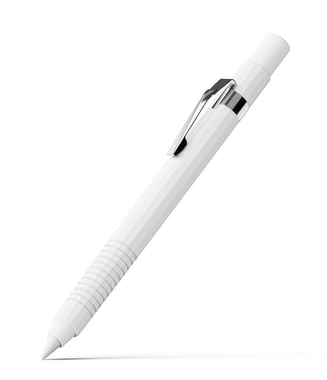 Apple Pencil Pro/Apple Pencil 2nd Generation Case, Silicone Drafting Pencil Case - White