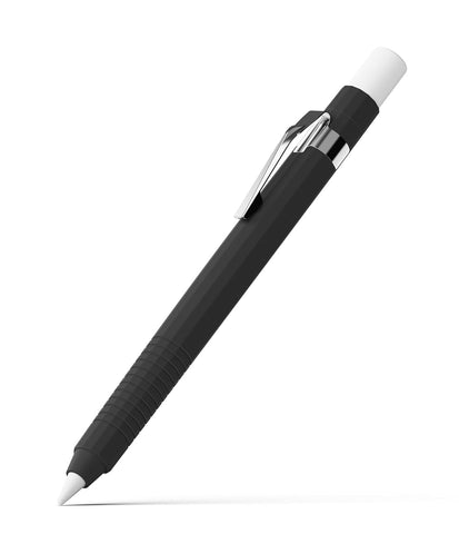 Apple Pencil USB C Case, Silicone Drafting Pencil Case - Black
