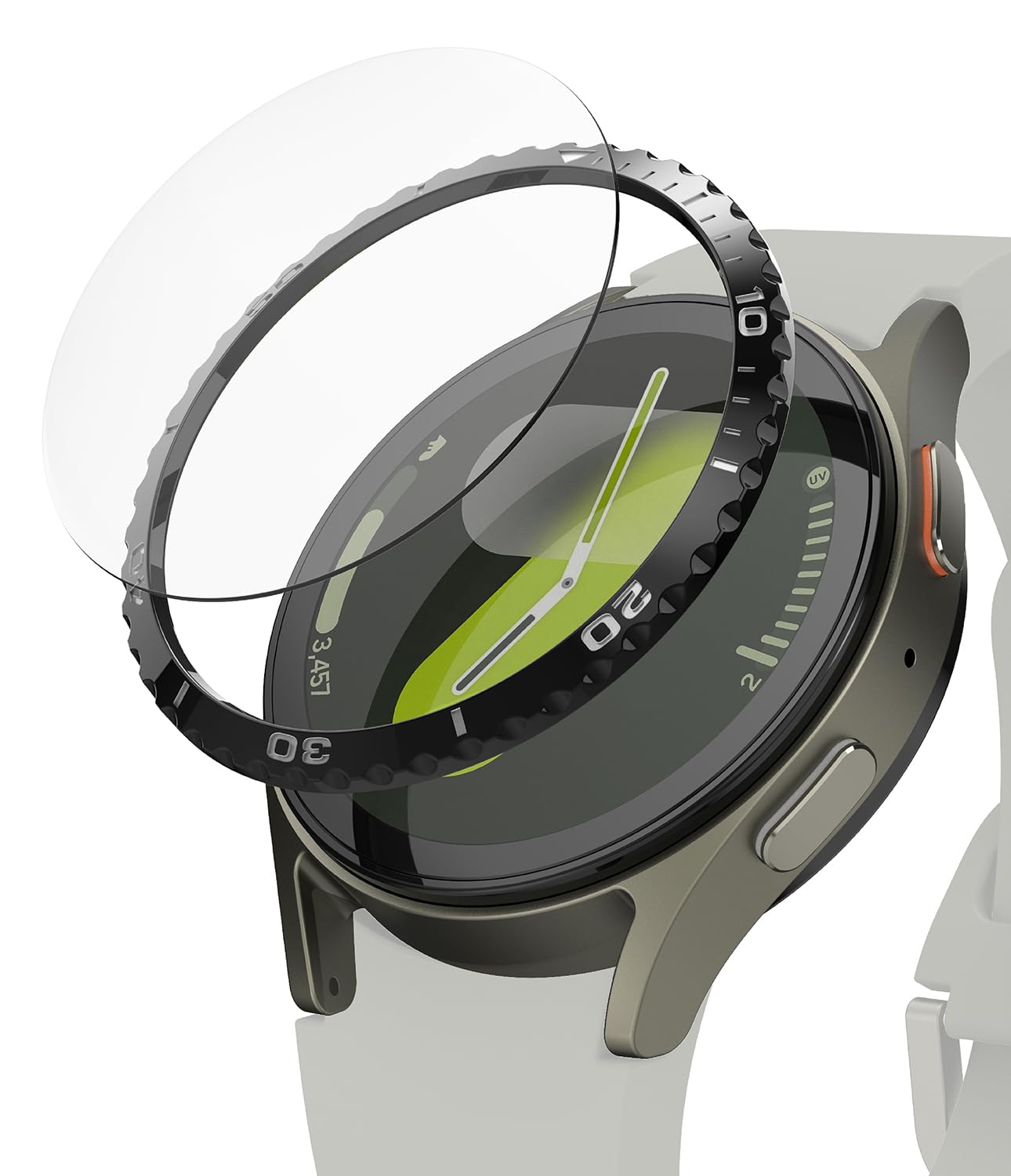 Screen Guard Tempered Glass Protector Para Smartwatch Samsung