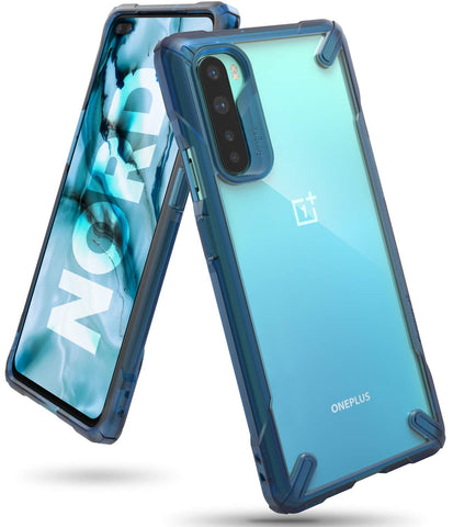 (Refurbished) OnePlus Nord Back Cover Case | Fusion X - Space Blue