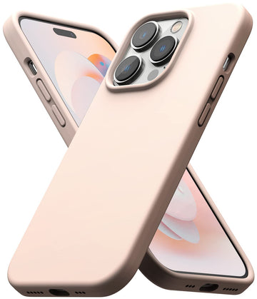 (Refurbished) Apple iPhone 14 Pro Max Back Cover Case | Silicone - Pink Sand