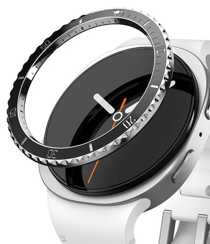 Samsung Galaxy Watch 8 40mm Case Bezel Styling - 40-80 (ST) Black