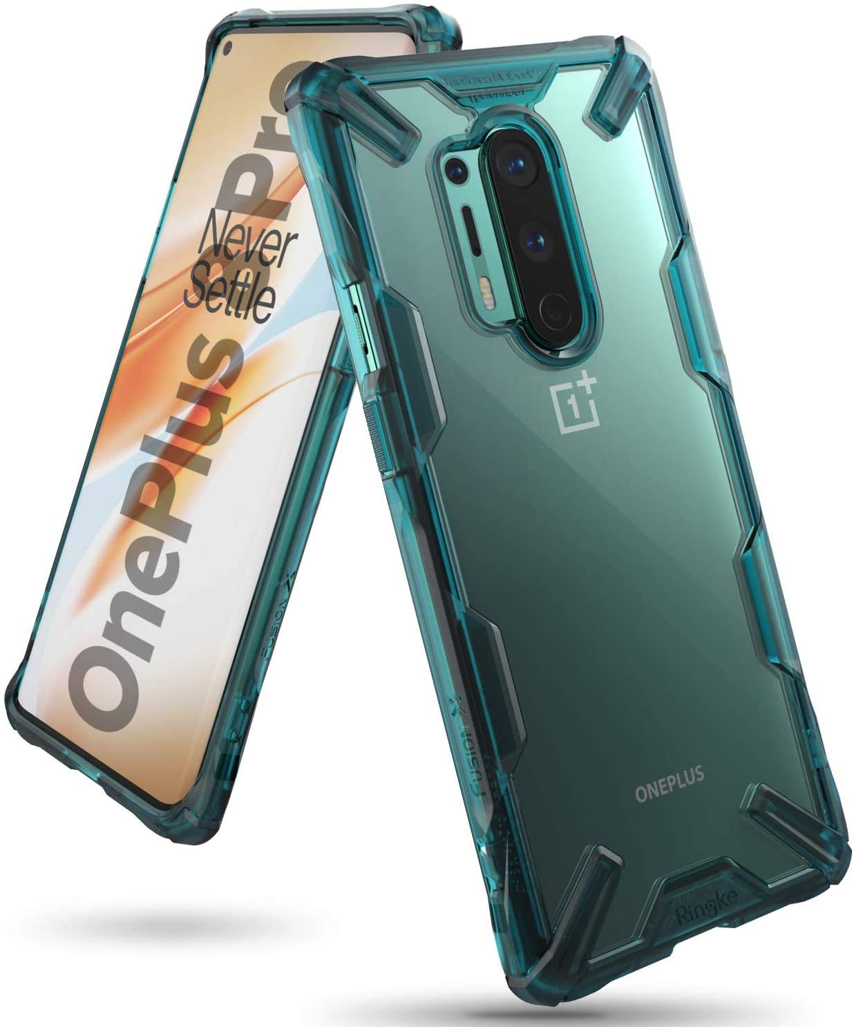 OnePlus 8 Pro Back Cover Case Fusion X Turquoise Green