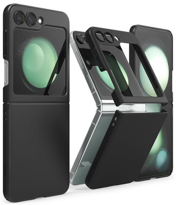 (Refurbished) Ringke Samsung Galaxy Z Flip 5 5G (2023) Back Cover Case slim - Black