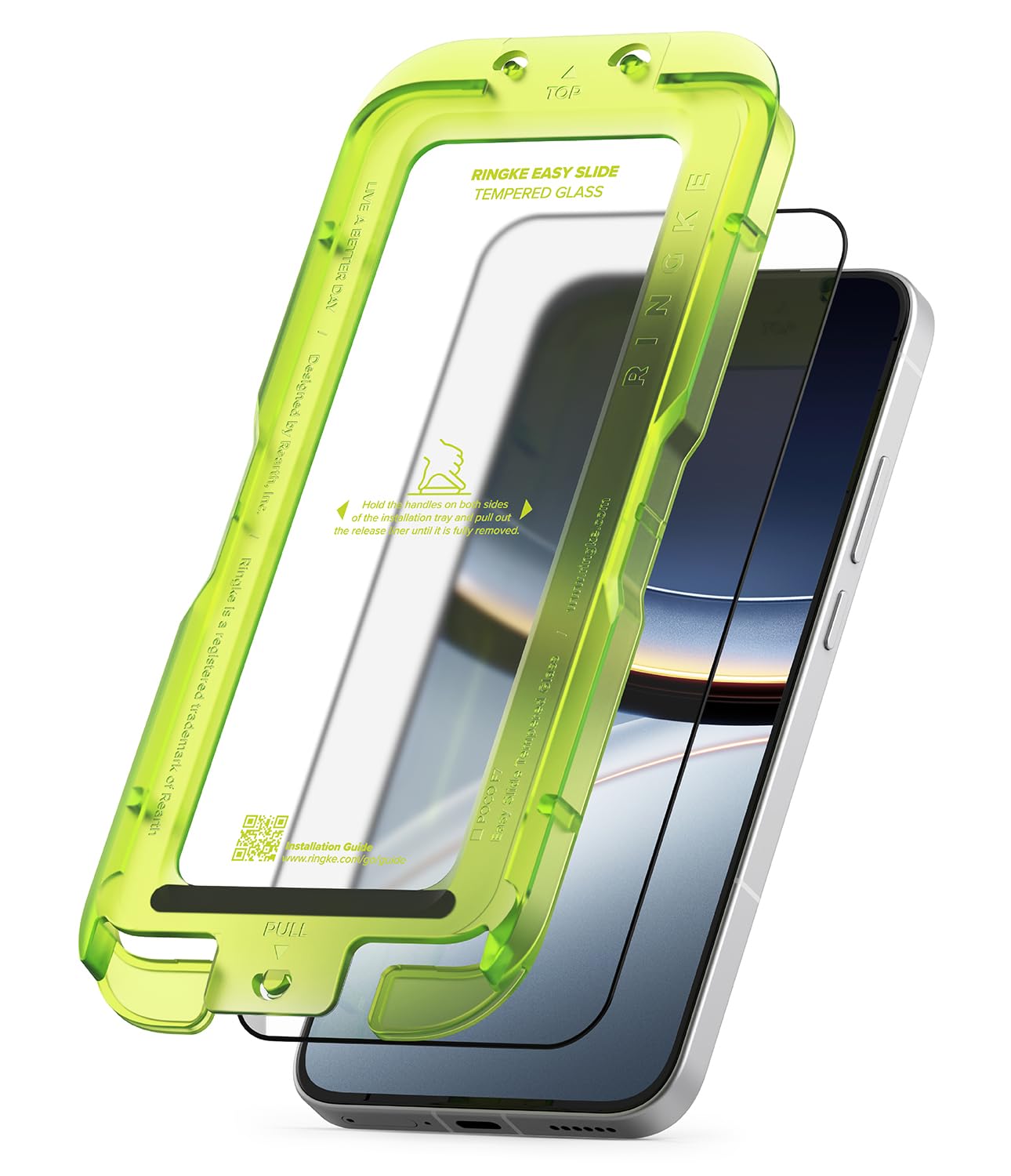 Xiaomi Poco F7 Screen Protector with Installation Tool Easy Slide Temp