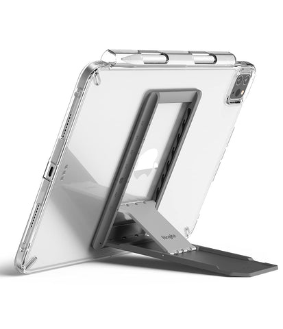Outstanding Multi-Angle Adhesive, Spring-Action with Non-Slip Pad Stand - Dark Gray