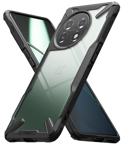 (Refurbished) OnePlus 11 5G Back Cover Case | Fusion-X - Black (Not for Oneplus 11R)