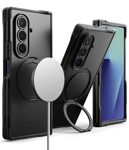 Samsung Galaxy Z Fold 7 Back Cover Case | Alles - Black
