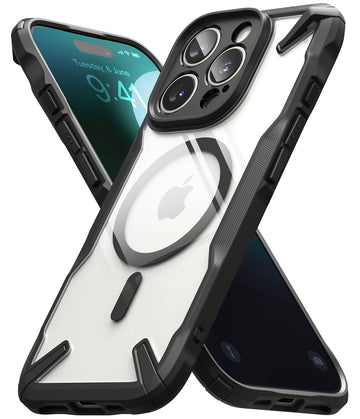iPhone 16 Pro Back Cover case | Fusion-X Magnetic - Black