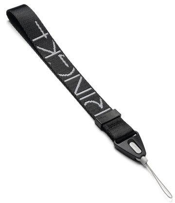 Ringke Hand Strap | Wrist Lanyard String Pattern Strap - Lettering Black