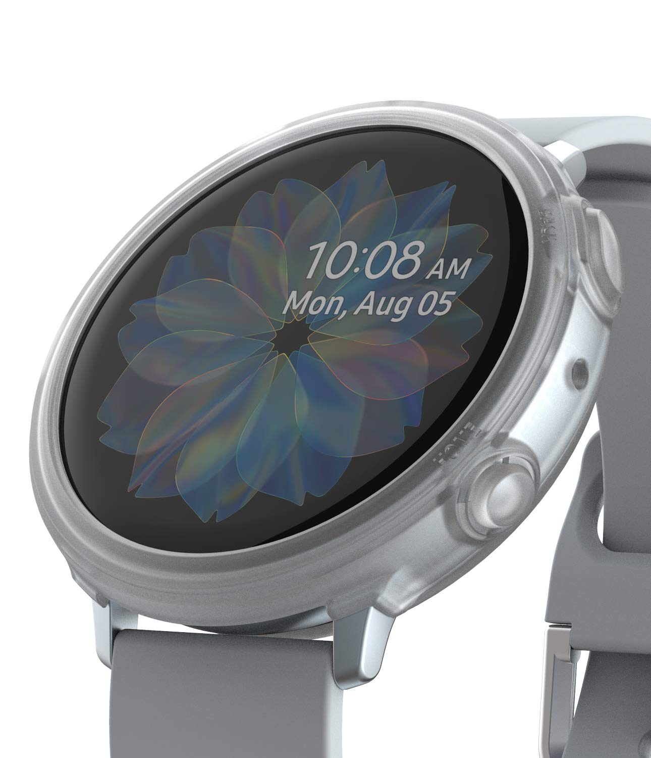 Air Sports Case Designed for Galaxy Watch Active 44mm Matte Clear