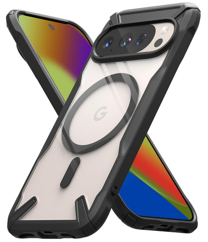 Google Pixel 10 Pro / 10 Back Cover Case | Fusion-X Magnetic - Black