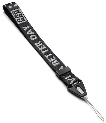 Ringke Hand Strap | Wrist Lanyard String Pattern Strap - Ticket Band 2 Black
