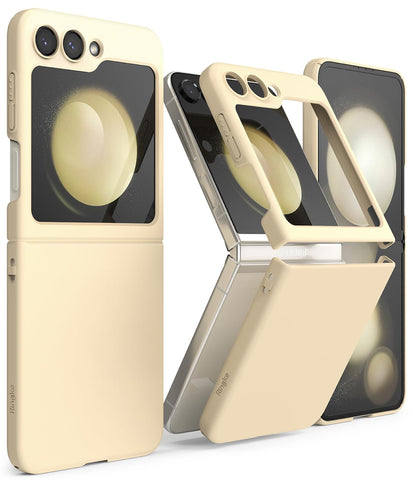 Samsung Galaxy Z Flip 5 Back Cover case | slim - Vanilla