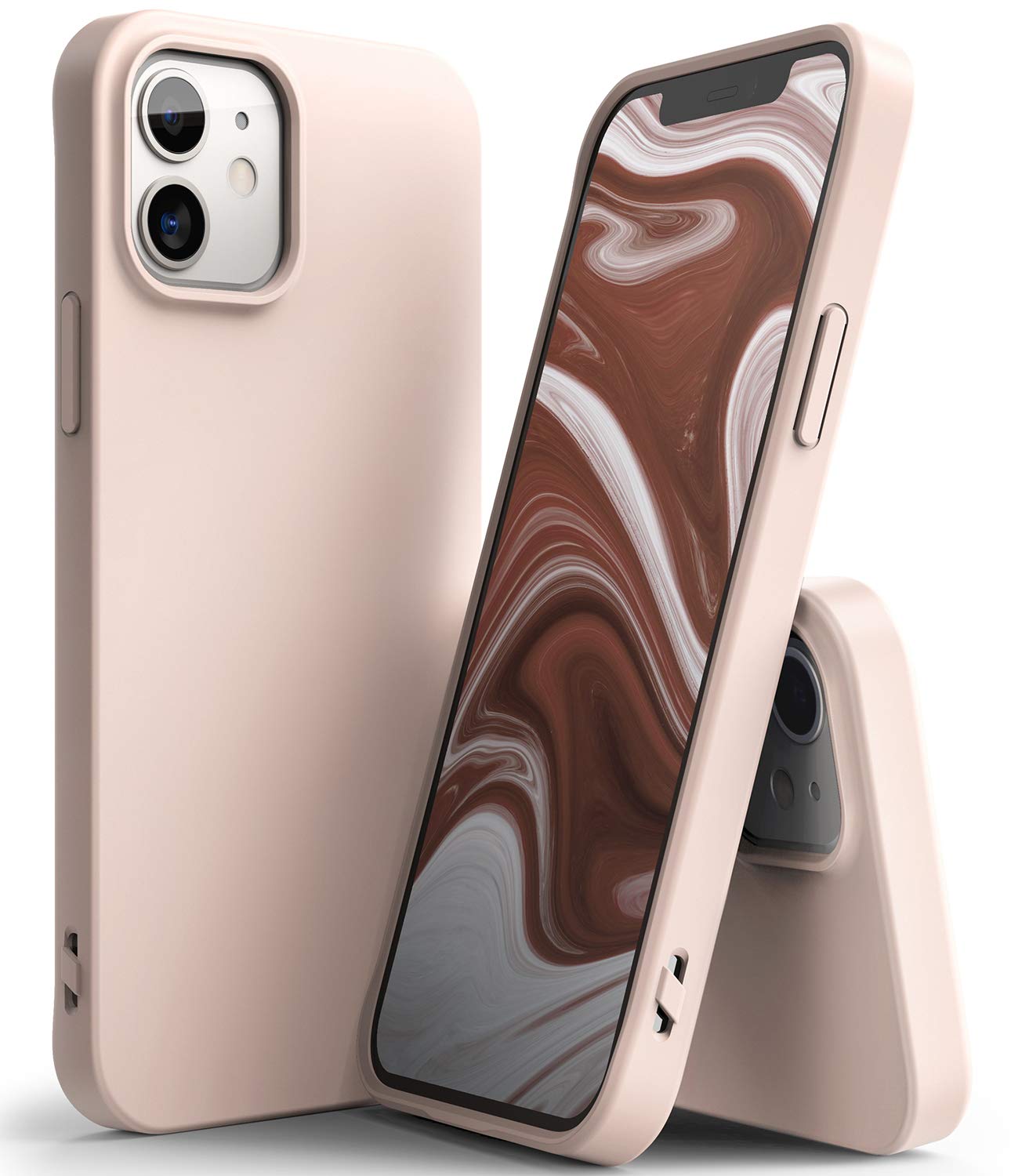 Apple iPhone 12 Mini Back Cover Case Air S PINK SAND