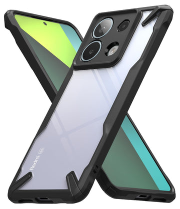 (Refurbished) Ringke Xiaomi Redmi Note 13 Pro 5G / Poco X6 5G  Back Cover Case Fusion-X - Black