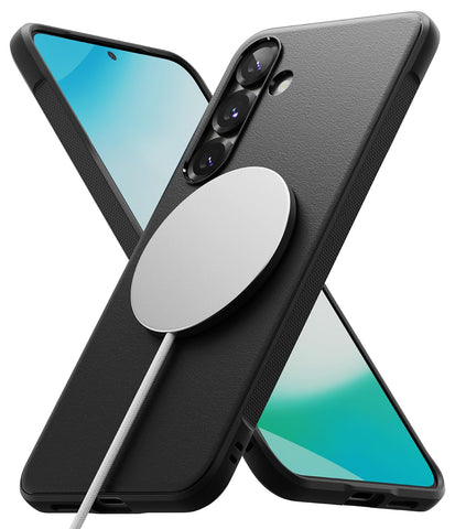 Samsung Galaxy S25 Plus Back Cover Case Onyx Magnetic - Black
