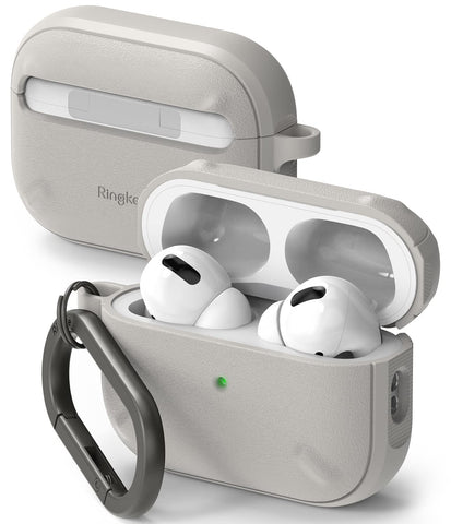 AirPods Pro 2 2nd Generation (2022) Pouch | Onyx Case - Warm Gray