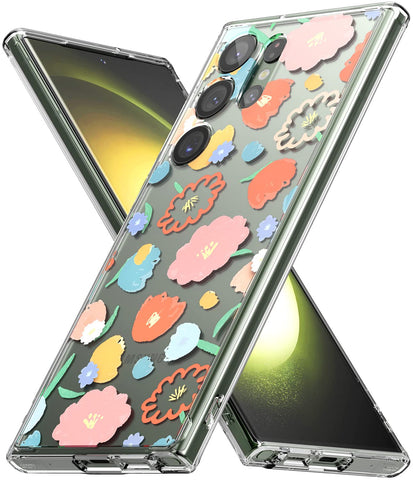 Samsung Galaxy S23 Ultra 5G Back Cover Case | Fusion Design - Floral