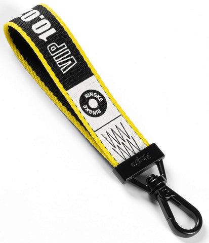 Key Ring - Ticket Band Black