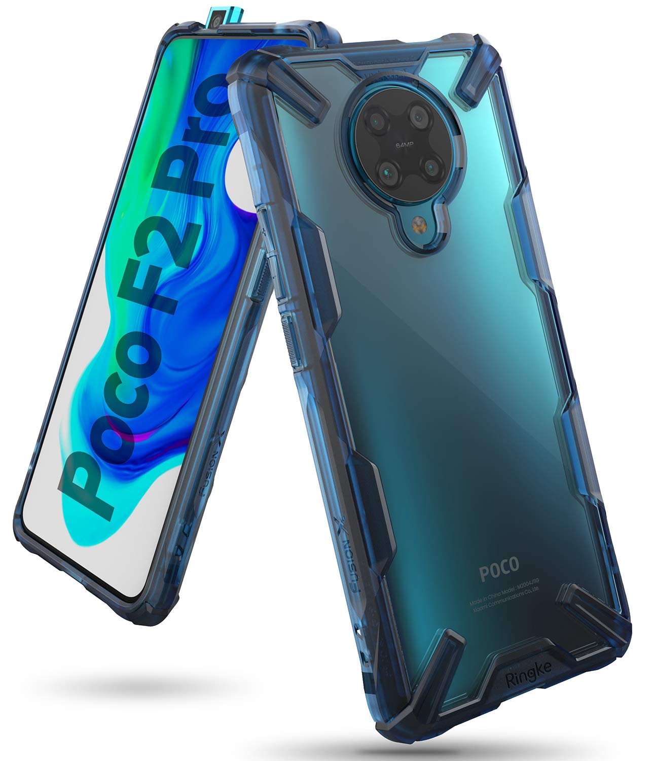 Ringke Fusion-X - Funda compatible con Poco X3 NFC, compatible con Xiaomi  Poco X3 Pro Cover - Negro
