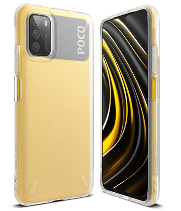 Poco M3 Back Cover Case | Onyx - Cloud Clear
