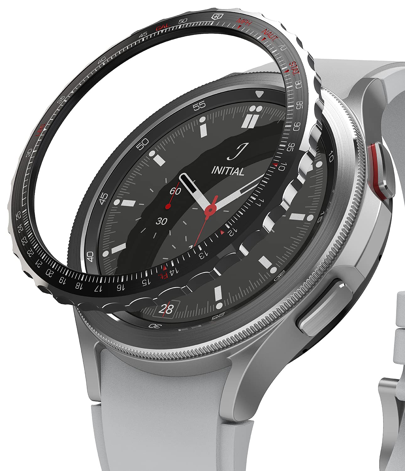 4 Si Styling Classic Bezel with Watch Galaxy 46mm Samsung - Compatible