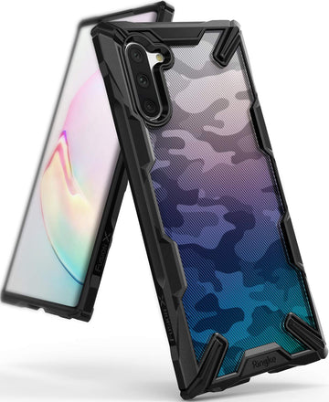 (Refurbished) Samsung Galaxy Note 10/10 5G Fusion X Design Camo Black