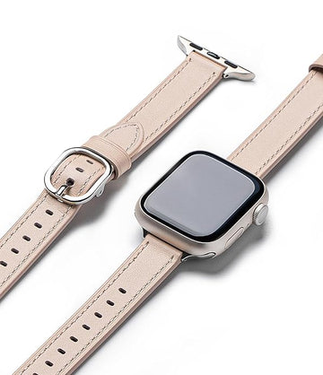 Apple Watch 38/40 / 41mm Leather One Slim strap - Cozy Pink