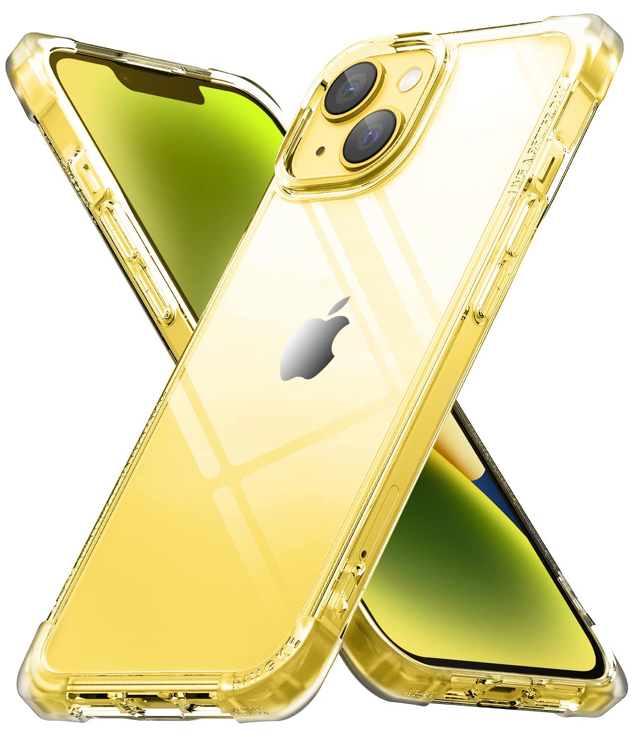 Apple iPhone 14 Back Cover Case Fusion Bumper Clear