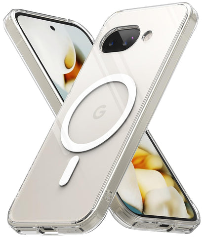 Google Pixel 9a Back Cover Case | Fusion Magnetic - Clear