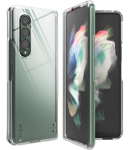 (Refurbished) Samsung Galaxy Z Fold 3 Back Cover Case | Slim - Matte Clear