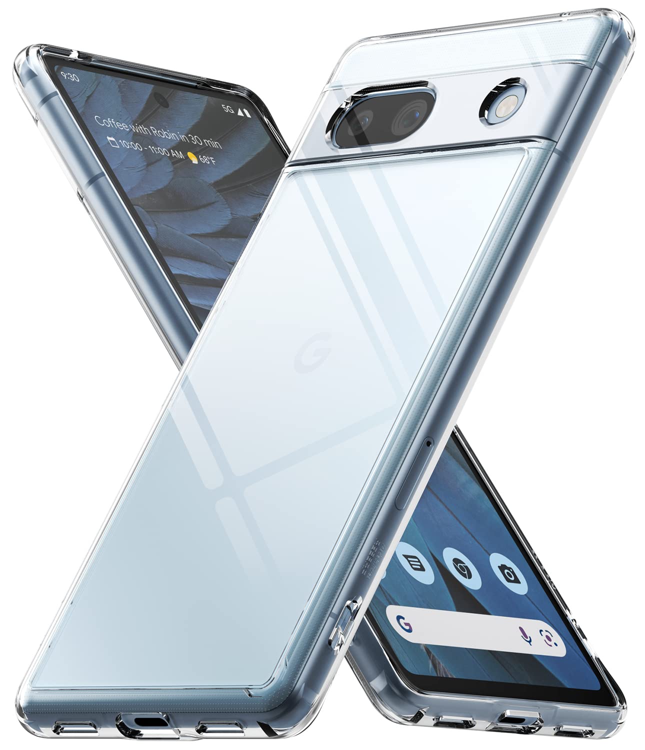 Google Pixel 7a Back Cover Case Fusion Matte Clear