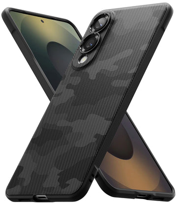 Samsung Galaxy S25 Edge Back Cover Case | Onyx - Camo Black