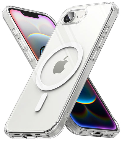 (Refurbished) iPhone 16e 2025 Back Cover Case | Fusion Magnetic - Clear