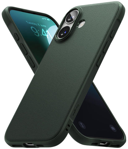 iPhone 16 Back Cover case | Onyx - Dark Green