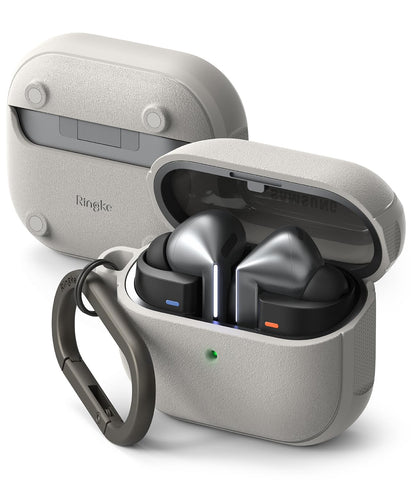 Samsung Galaxy Buds 3 / Buds 3 Pro Case | Onyx Magnetic - Warm Gray