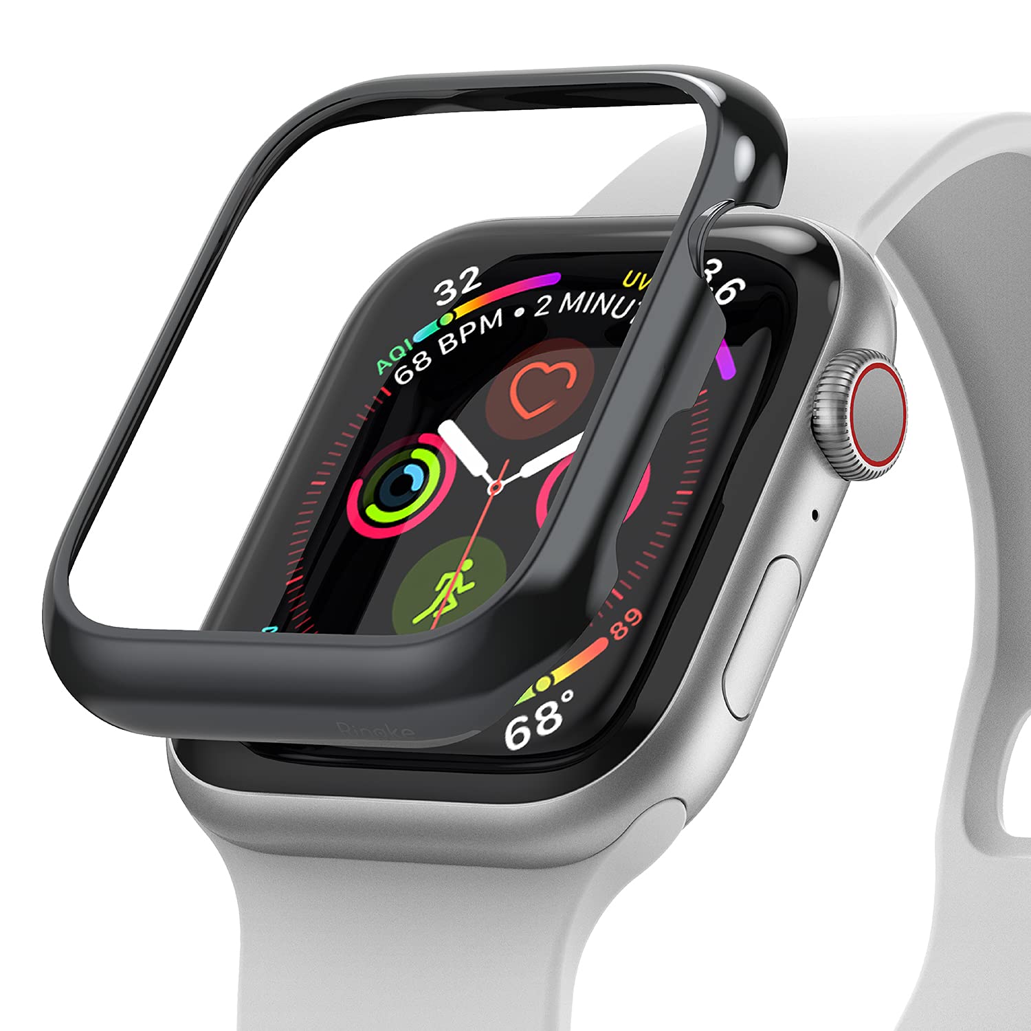 Bezel Styling for Apple Watch 40mm for Series 4 5 6 SE 40 ST Graphite