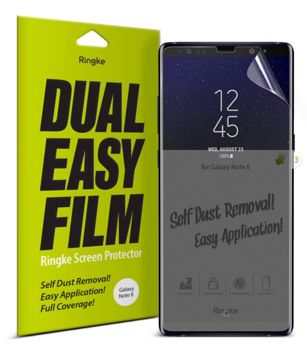 Ringke Screen Protector for Samsung Galaxy Note Dual Easy Pack