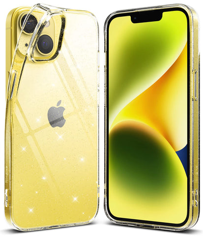 Apple iPhone 14 Plus Back Cover Case | Air - Glitter Clear