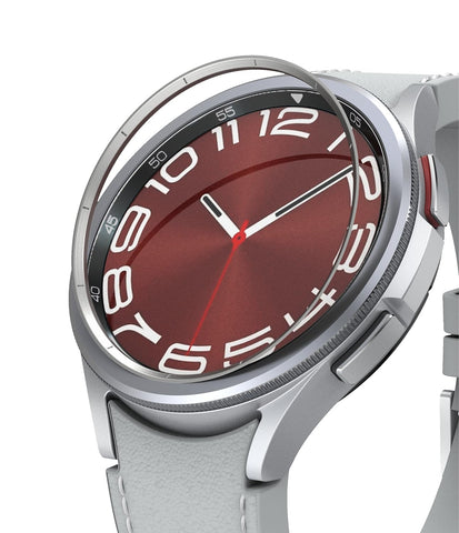 Ringke Inner Bezel Styling Compatible with Samsung Galaxy Watch 6 Classic Case (43mm) - 43-IN-03 (ST) - Silver
