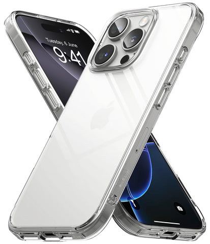 (Refurbished) iPhone 16 Pro Max Back Cover Case | Fusion - Clear